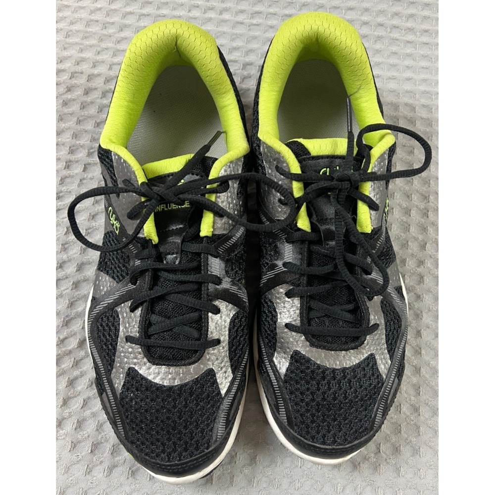 Ryka Influence Women's Training Shoes Size 9.5M Black & Neon Cross Trainer